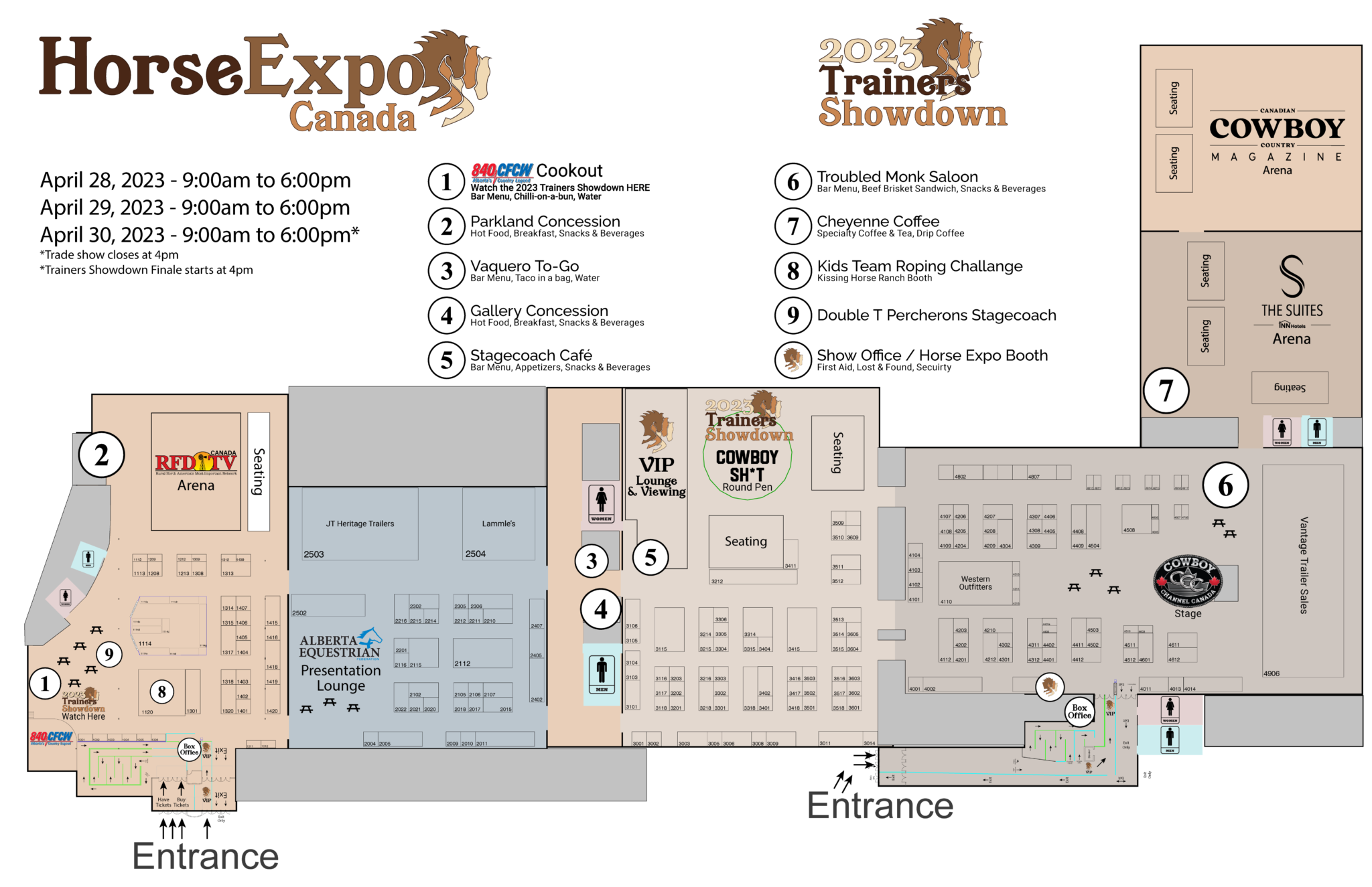 Horse Expo Floor Plan Horse Expo Canada